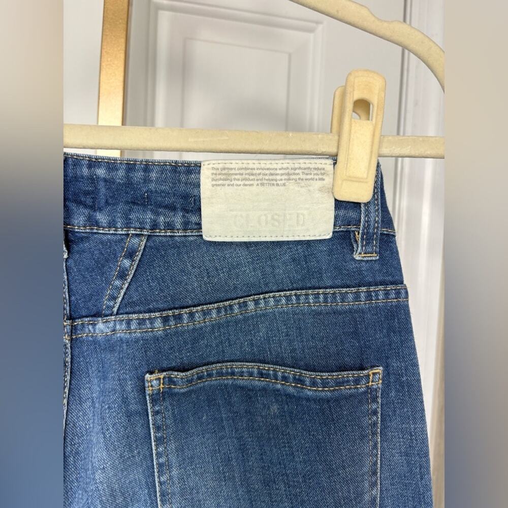 Closed Jeans Distressed Ankle Skinny High Rise Leg Pants size 29 Italian Denim - Picture 8 of 9